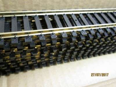 HO SCALE : MODELPOWER FLEXI-TRACK x10 LENGTHS - LOT 603N