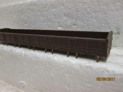 HO SCALE : CMD SAR DZ BROWN WAGON BODY - LOT 723N