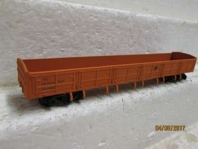 HO SCALE : CMD SAR NZ (SAME AS DZ) OPEN WAGON (SPOORNET ORANGE) - LOT 784N