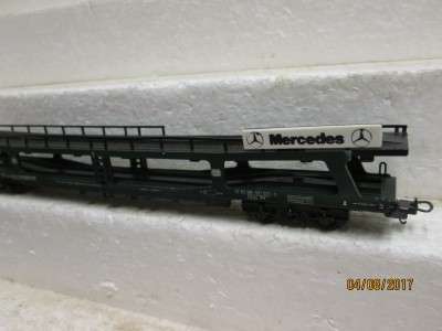 HO SCALE : LIMA DB MERCEDES CAR CARRIER - LOT 836N
