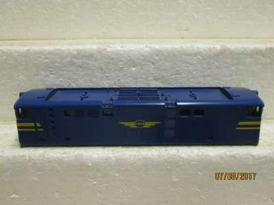 HO SCALE : LIMA SAR BLUE 5E ELECTRIC LOCO BODY SHELL - LOT 861N