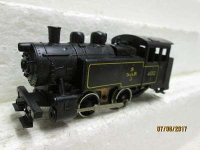 HO SCALE : LIMA SAR 0-4-0 STEAM TANK LOCO - LOT 877N