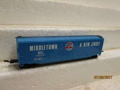 HO SCALE : MIDDLETOWN & NEW JERSEY BOX CAR - LOT 918N