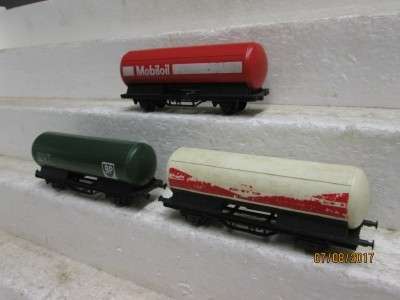 HO SCALE : LIMA GOODS TANKERS x3 - LOT 924N