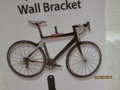 BICYCLE FOLDING WALL BRACKET (NEW)  (Reduced to clear) - LOT 541P