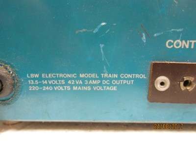 HO SCALE : LBW TWIN CONTROLLER - LOT 98P
