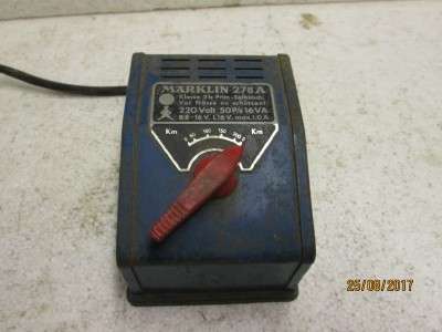 HO SCALE : MARKLIN CONTROLLER No 278A - LOT 115P