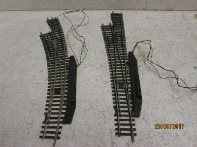 HO SCALE : ROCO x2  LONG POINTS - LOT 204P