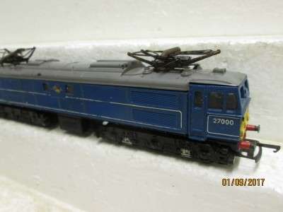 OO SCALE : TRI-ANG BR BLUE ELECTRIC LOCO - LOT 324P