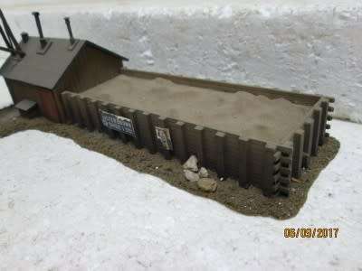 HO SCALE : SANDING DEPOT - LOT 367P