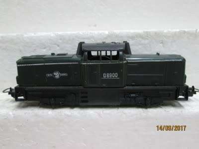 HO SCALE : LIMA BR DARK GREEN DIESEL LOCO - LOT 505P