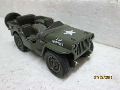 DIE CAST : NEWRAY WILLIES JEEP - LOT 623P