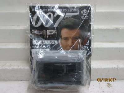 DIE CAST : THE JAMES BOND COLLECTION - No 80 GAZ VOLGA (GOLDENEYE) - LOT 698P