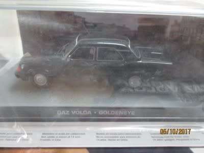 DIE CAST : THE JAMES BOND COLLECTION - No 80 GAZ VOLGA (GOLDENEYE) - LOT 698P