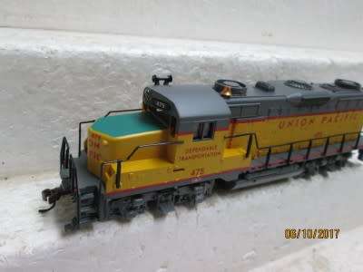 HO SCALE : MANTUA GP20 UNIONPACIFIC DIESEL LOCO - DC OR DCC (BOTH OPTIONS WITH SOUND) NEW - LOT 778P