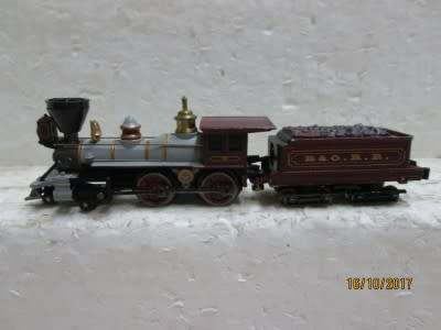N SCALE : BACHMANN 4-4-0 STEAM LOCO - LOT 790P