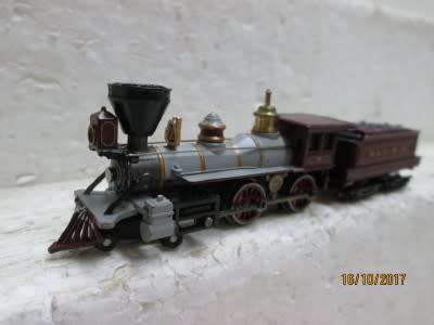N SCALE : BACHMANN 4-4-0 STEAM LOCO - LOT 790P