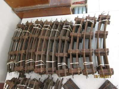 S SCALE : AMERICAN FLYER OLD METAL TRACK - LOT 806P