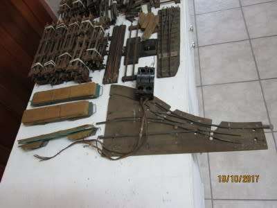 S SCALE : AMERICAN FLYER OLD METAL TRACK - LOT 806P