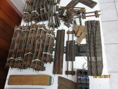 S SCALE : AMERICAN FLYER OLD METAL TRACK - LOT 806P
