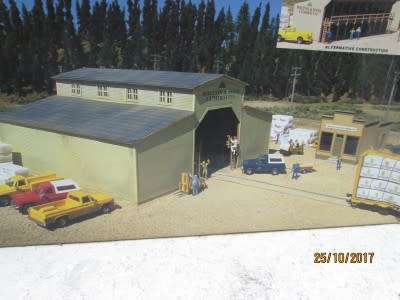 HO SCALE - WALTHERS: WALTON & SONS LUMBER CO. LARGE KIT - LOT 880P