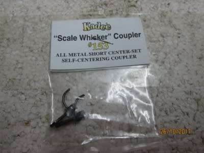 HO SCALE - KADEE COUPLING x1 SET No 153 (Reduced to clear) - LOT 988P