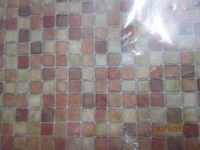 HO SCALE - SCENICS SA: x3 SHEETS OF SMALL COBBLE STONES - LOT 993P