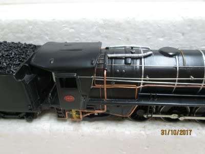 HO SCALE - SAR CLASS 15F 4-8-2 STEAM LOCO (SHORT TENDER) - LOT 23Q