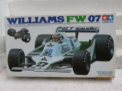 TAMIYA 1:20 SCALE GRAND PRIX KIT No 14 : WILLIAMS FW-07 - LOT 137Q