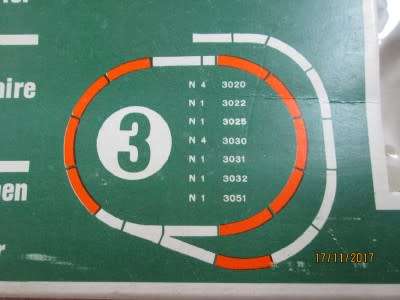 HO/OO SCALE : LIMA ADDITIONAL TRACK SET 3 (13 PIECES) - LOT 167Q