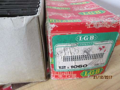 G SCALE : LGB TRACK x12 LENGTHS - LOT 495Q