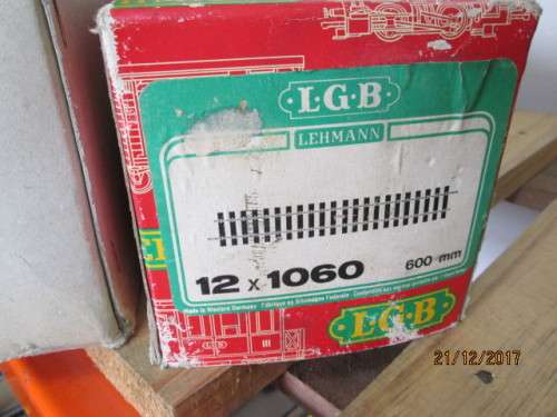 G SCALE : LGB TRACK x12 LENGTHS - LOT 497Q
