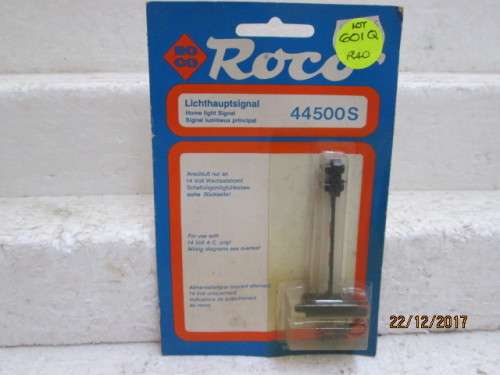 HO SCALE : ROCO RAIL SIGNAL - LOT 601Q