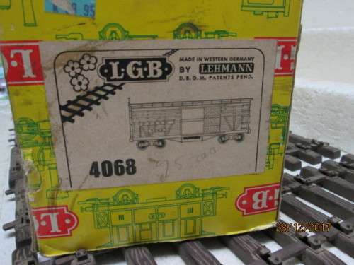 G SCALE : LGB SLEEPERS x66 - LOT 623Q