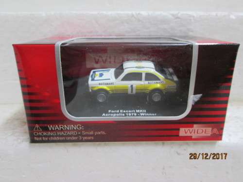 HO SCALE : FORD ESCORT MK II ROTHMANS RALLY CAR - LOT 169R