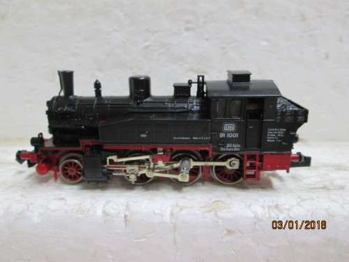 N SCALE : FLEISCHMANN DB 2-6-0 STEAM LOCO (BOXED) - LOT 755Q