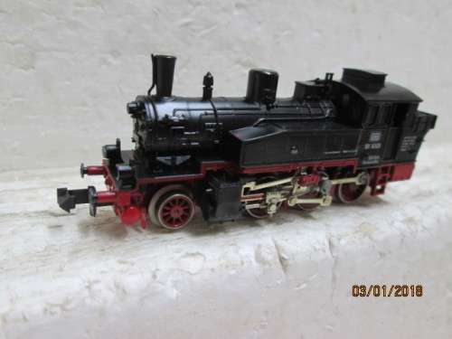 N SCALE : FLEISCHMANN DB 2-6-0 STEAM LOCO (BOXED) - LOT 755Q