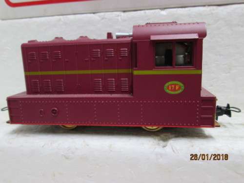 HO SCALE : MODELPOWER SAR 17F DIESEL SHUNTER - LOT 967Q