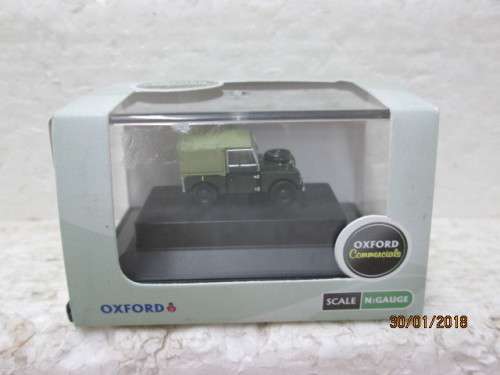 N SCALE : OXFORD LANDROVER - LOT 992Q