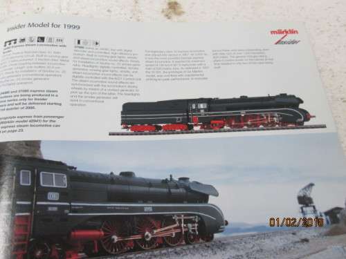 CATALOGUE : MARKLIN 1999 - LOT 118R