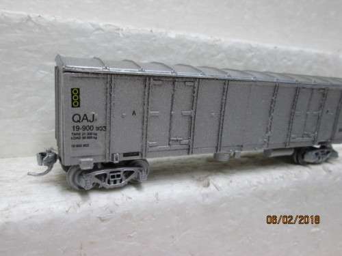 HO SCALE : SAR QAJ CLOSED GOODS - LOT 281R