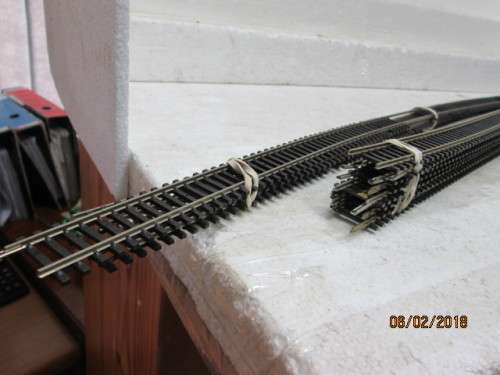 HO SCALE : MODELPOWER NICKEL-SILVER FLEXITRACK x11 - LOT 315R