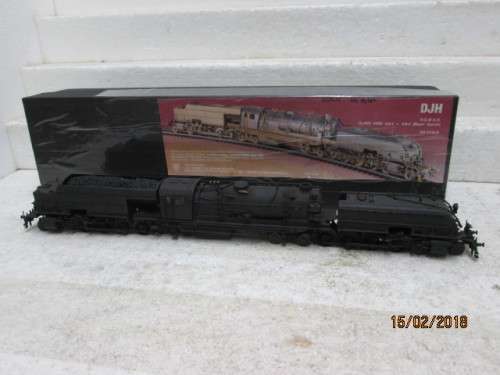 HO SCALE : DJH NSWGR AD60 4-8-4 + 4-8-4 BEYER GARRATT STEAM LOCO ( WITH TWIN MOTORS) - LOT 477R