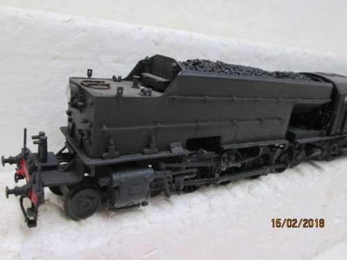 HO SCALE : DJH NSWGR AD60 4-8-4 + 4-8-4 BEYER GARRATT STEAM LOCO ( WITH TWIN MOTORS) - LOT 477R