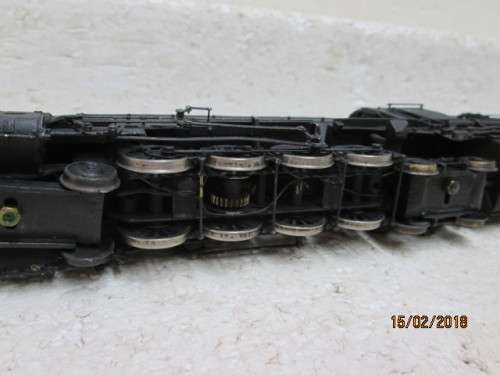 HO SCALE : DJH NSWGR AD60 4-8-4 + 4-8-4 BEYER GARRATT STEAM LOCO ( WITH TWIN MOTORS) - LOT 477R