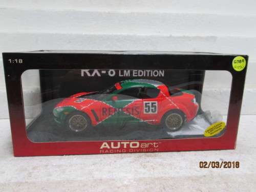DIE CAST 1:18 SCALE : AUTOART MAZDA RX-8 LM EDITION (BOXED) - LOT 678R