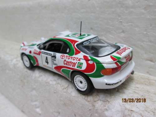 1:43 SCALE DIE-CAST TOYOTA SELICA GT4  RALLY CAR - LOT 759R