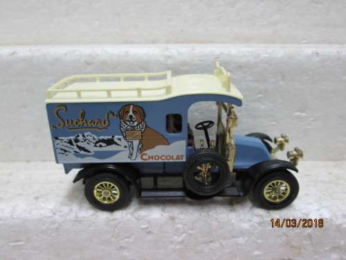 MATCHBOX-MODELS OF YESTERYEAR Y25 RENAULT (SUCHARD CHOCOLAT)  - LOT 907R