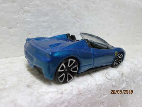 HOTWHEELS  FERRARI 458 SPIDER - LOT 71S