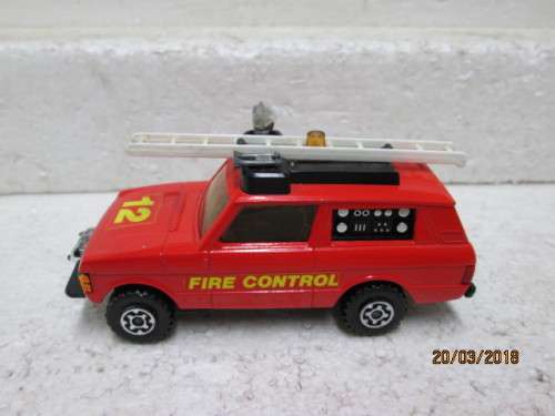 MATCHBOX SPEED KINGS: RANGE ROVER FIRE CONTROL K64 - LOT 129S